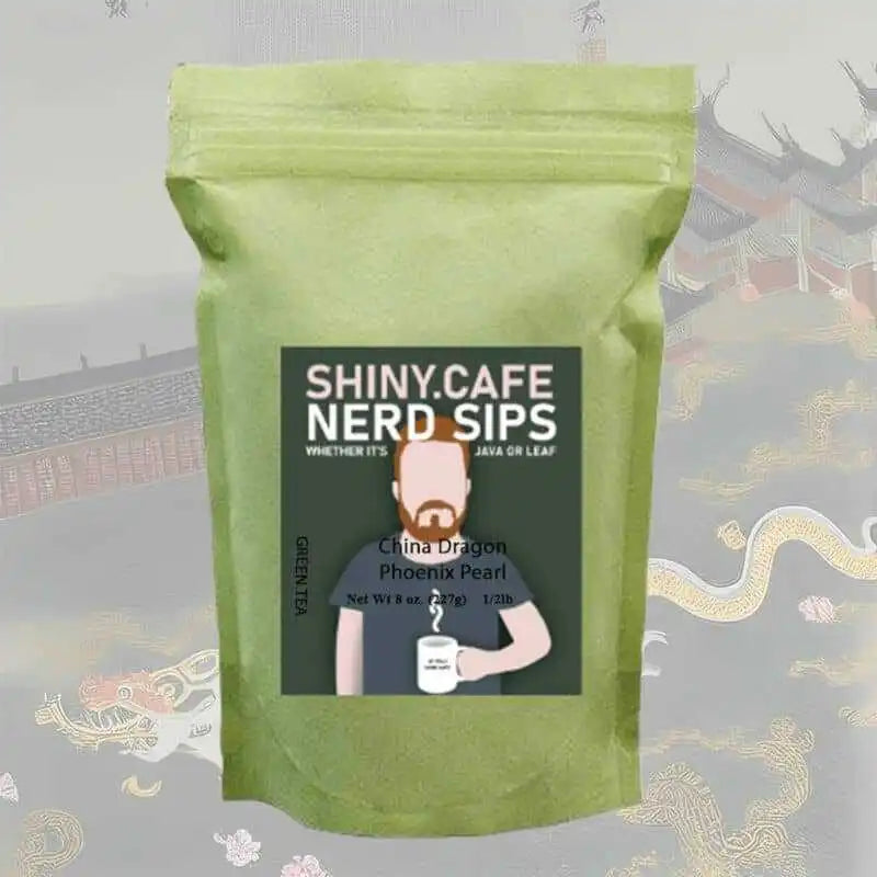 China's Dragon & Phoenix pearls: Green tea & jasmine symphony